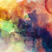 Colorful abstract background in digital painting