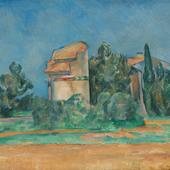The Pigeon Tower at Bellevue by Paul Cezanne